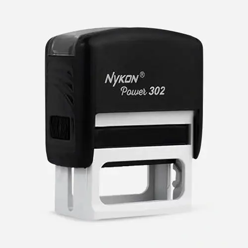 Carimbo automático personalizado, modelo Nykon Power 302